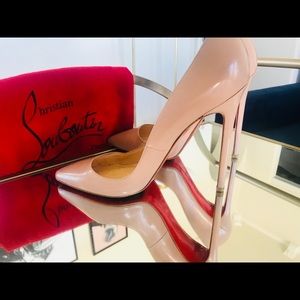 Authentic Christian Louboutin Pigalle Nude